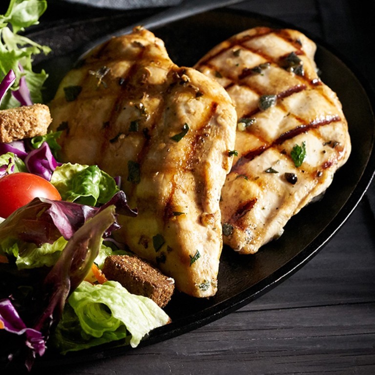 Grilled Chicken Breast Lunch Entree